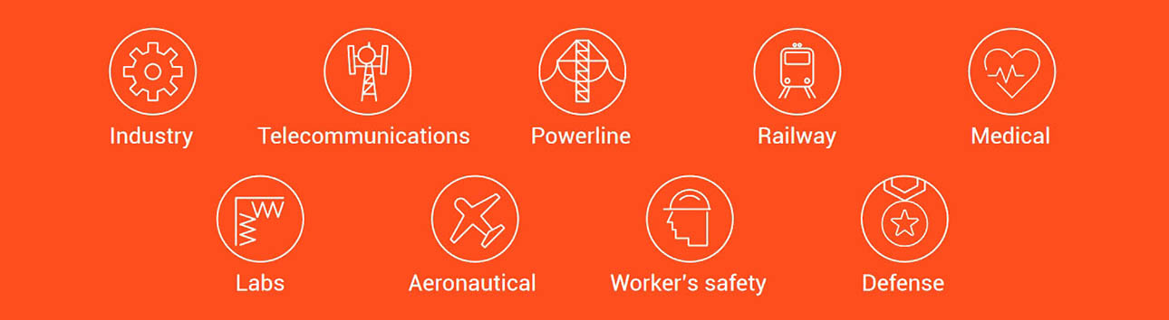 Υπηρεσίες μέτρησης πάσης φύσεως ακτινοβολιών